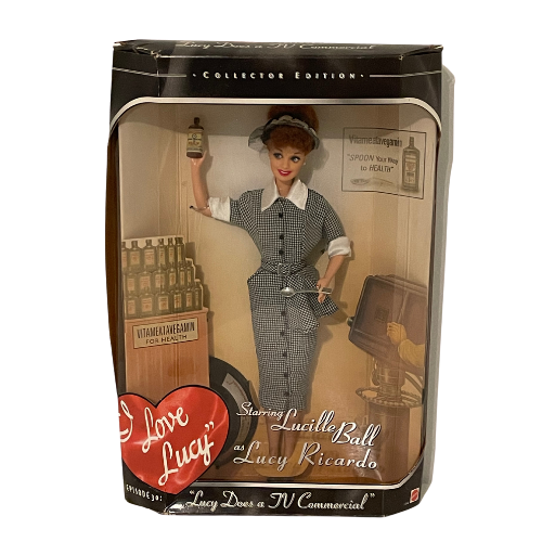 I love lucy barbie doll sales