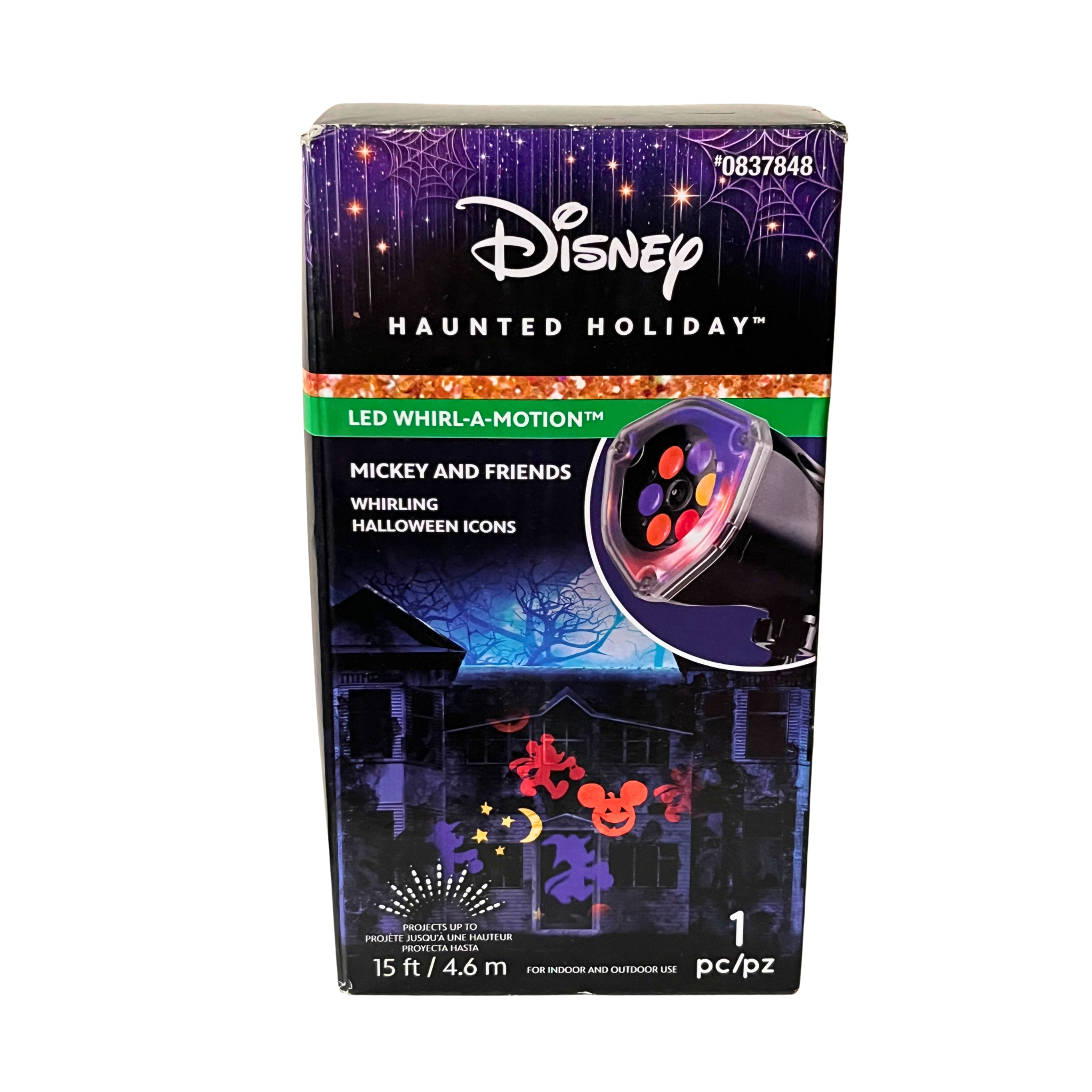 Gemmy Disney Haunted Holiday Projector Mickey Friends 2018