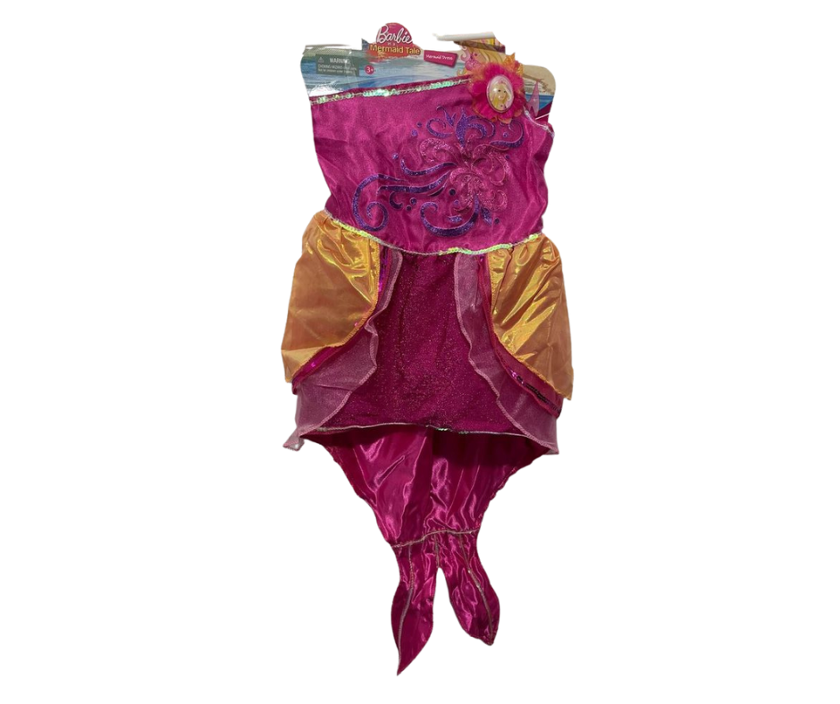 chinese dress ladies Barbie In A Mermaid Tale: Mermaid Costume Dress size 4-6X –  awesomeitems4u.com