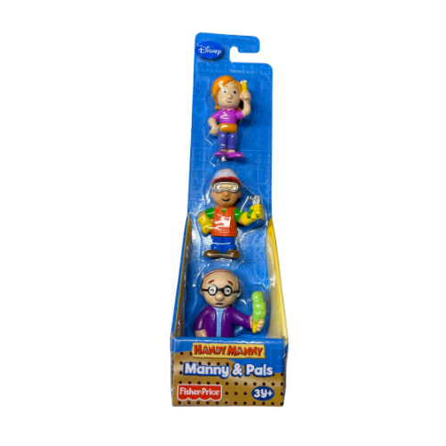 2009 Fisher Price Handy Manny & Pals Fix It Toy Figures Kelly Lopart Felipe
