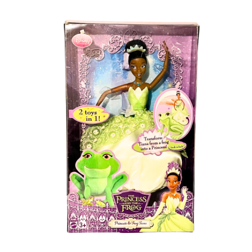 Disney The Princess and the Frog Transforming Princess-to-Frog Tiana Doll