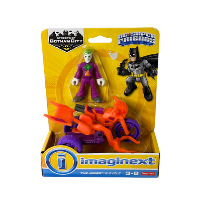 Fisher-Price Imaginext DC Super Friends Streets of Gotham City The Joker & Cycle