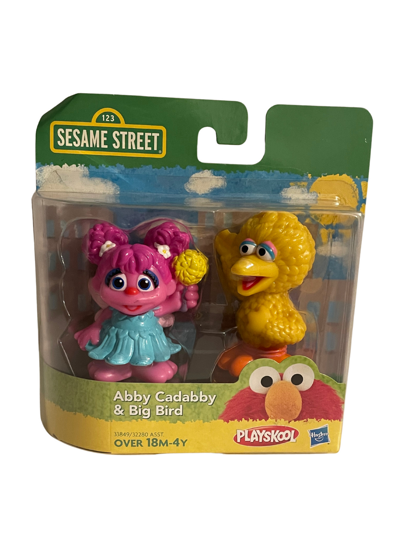 Sesame Street Abby Cadabby & Big Bird (2011) Playskool Hasbro 2 Pack