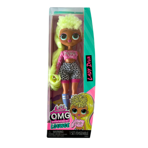 LOL Surprise OMG Lounge Doll LADY DIVA Fashion Doll 2022