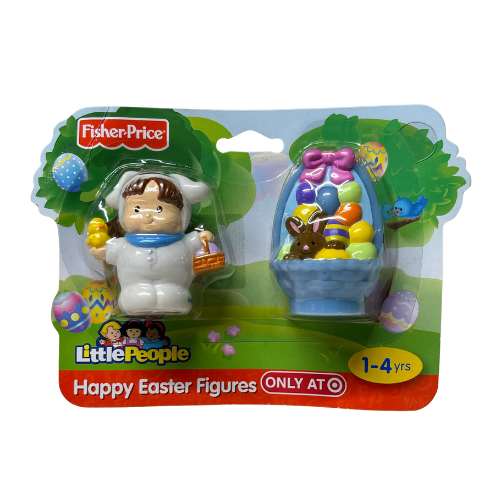 2009 Fisher-Price Little People Happy Easter Figures Target T4366
