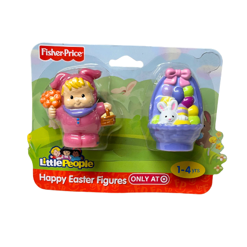2009 Fisher-Price Little People Happy Easter Figures Target T4366