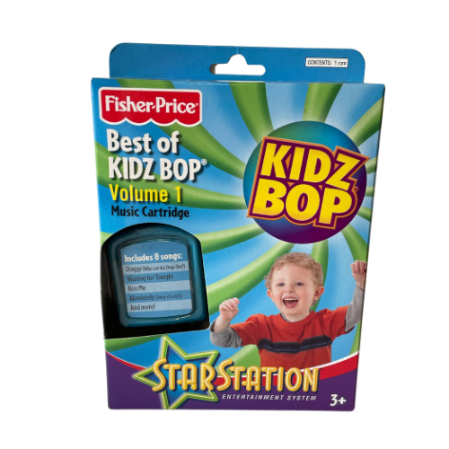 Fisher Price Star Station Best of Kidz Bop Volume 1 Music Cartridge