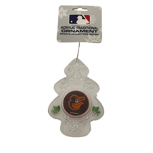 MLB Baltimore Orioles Traditional Acrylic Tree Ornament