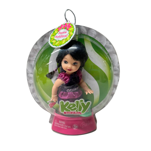 2006 Happy Holidays Kelly Dolls Ornament – “Sister of Barbie” Line by Mattel