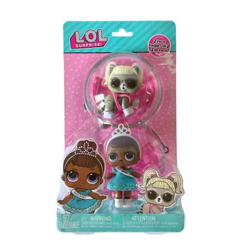 L.O.L Surprise 2 Pack Miss Baby and Pet