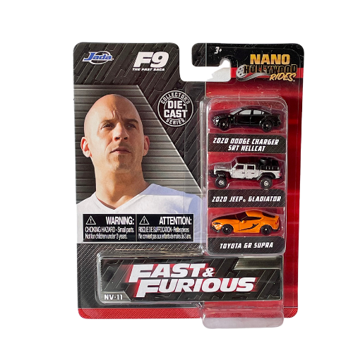 Jada Toys Nano Hollywood Rides Fast & Furious NV-11 Collector&