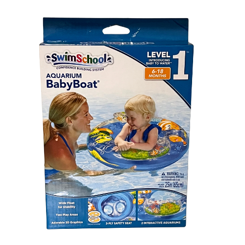 SwimSchool Aquarium Baby Boat Float  Level 1 (6-18M)
