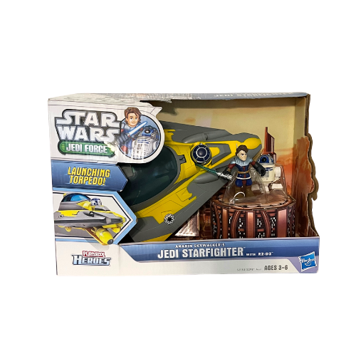 Star Wars Jedi Force Anakin Skywalker Jedi Starfighter with R2-D2