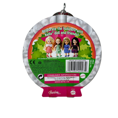 2006 Happy Holidays Kelly Dolls Ornament – “Sister of Barbie” Line by Mattel.
