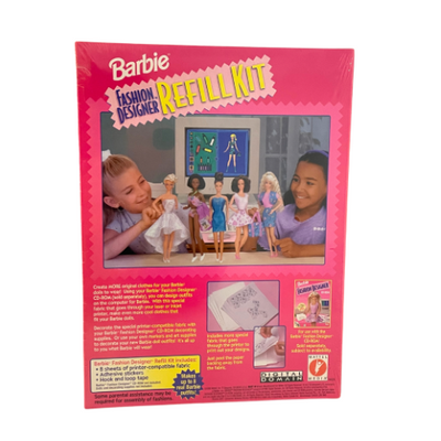 Vintage 1996 Barbie Fashion Designer Refill Kit