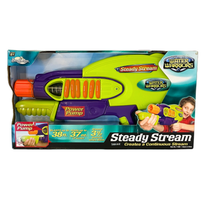 Water Warriors Steady Stream Water Gun By Buzz Bee Toys