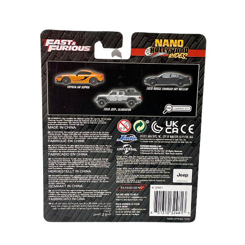 Jada Toys Nano Hollywood Rides Fast & Furious NV-11 Collector&