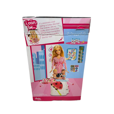 2008 Barbie I Can Be Baby Doctor Playset – Includes 2 Babies & Accessories L9445