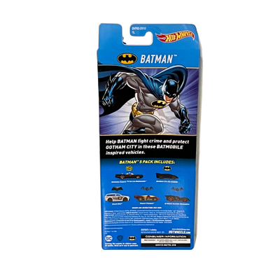 2016 HOT WHEELS Batmobile Batman 5 Pack
