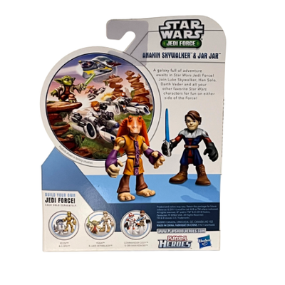 Star Wars Jedi Force Anakin Skywalker & Jar Jar Mini Figures 2-Pack