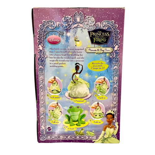 Disney The Princess and the Frog Transforming Princess-to-Frog Tiana Doll