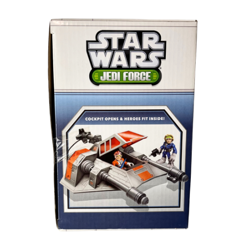 Star Wars Jedi Force Snowspeeder with Luke Skywalker & Han Solo Mini Figure Set