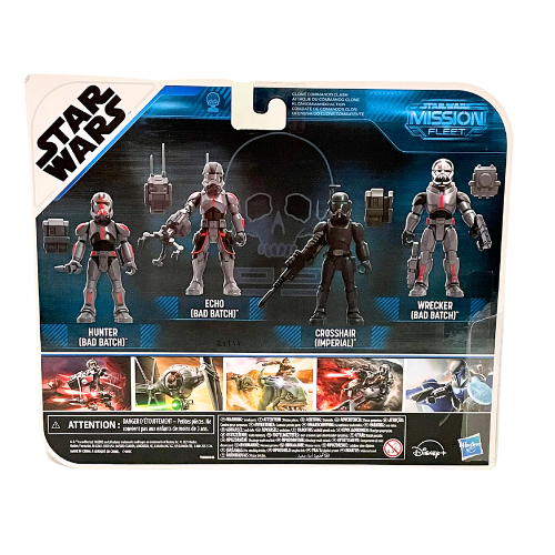 Star Wars Mission Fleet Bad Batch Action Figures