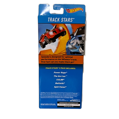 2015 Hot Wheel Track Stars 5 Pack