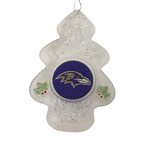 NFL Baltimore Ravens Traditional Acrylic Tree Ornament