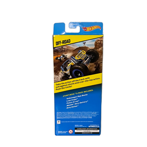 2015 Hot Wheels Stunt Devil 5 Pack