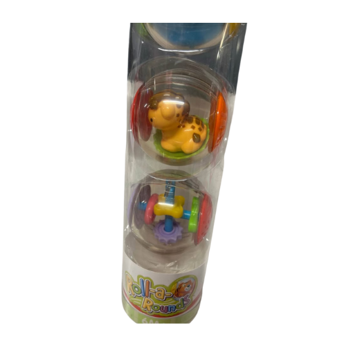 New 2005 Fisher-Price Roll-a-Rounds Baby Balls, 3 Pack