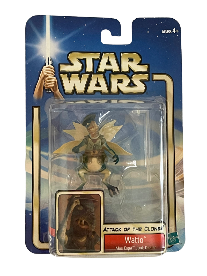 2002 Star Wars Attack of the Clones Watto Mos Espa Junk Dealer Action Figure