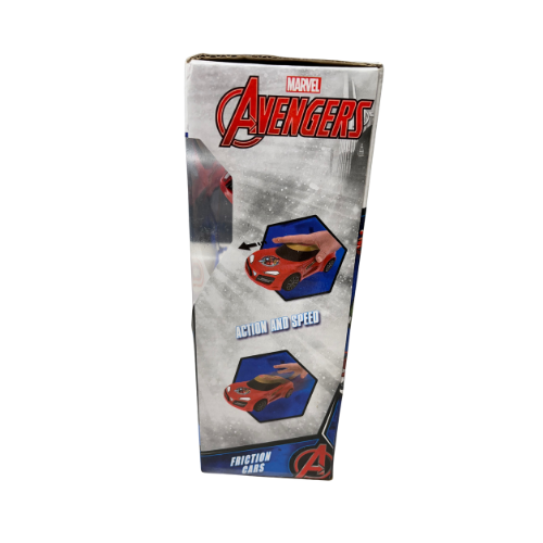 Marvel Avengers Pull Back Friction 5" Cars Set