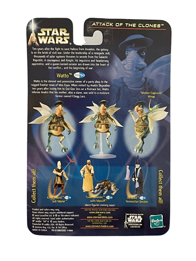 2002 Star Wars Attack of the Clones Watto Mos Espa Junk Dealer Action Figure