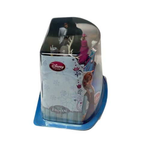 Disney Store Frozen Playset 6 Figures Elsa Anna Olaf Kristoff Hans Sven