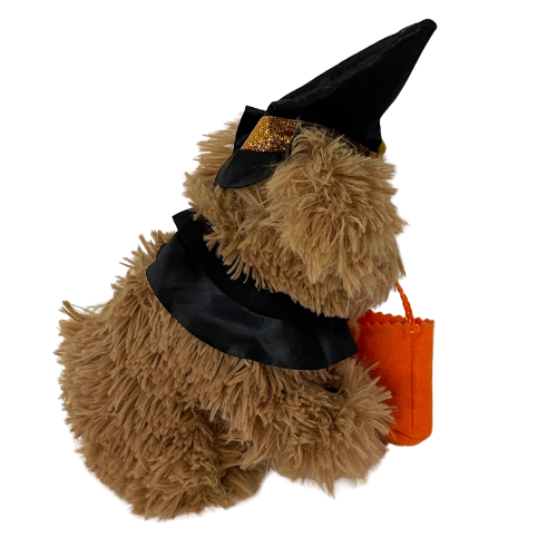 8" Animated Halloween Puppy, I sign "Yo Ho Ho"