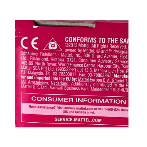 2013 Barbie Loves Girl Scouts Cookie Doll Brunette