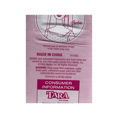 2006 Barbie Fashion Stamper Tara Evening Gown