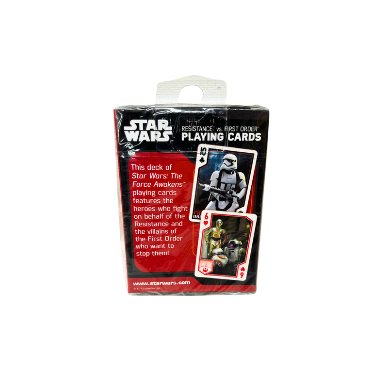 cards against star wars limited edition card game Star Wars Resistance Vs First Order Playing Cards – awesomeitems4u.com