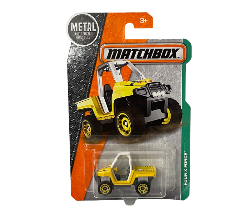 Matchbox 2016 Four X Force, Yellow