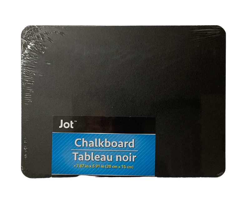 Mini Blackboard Chalkboard, Borderless By Jot  6" X 8"