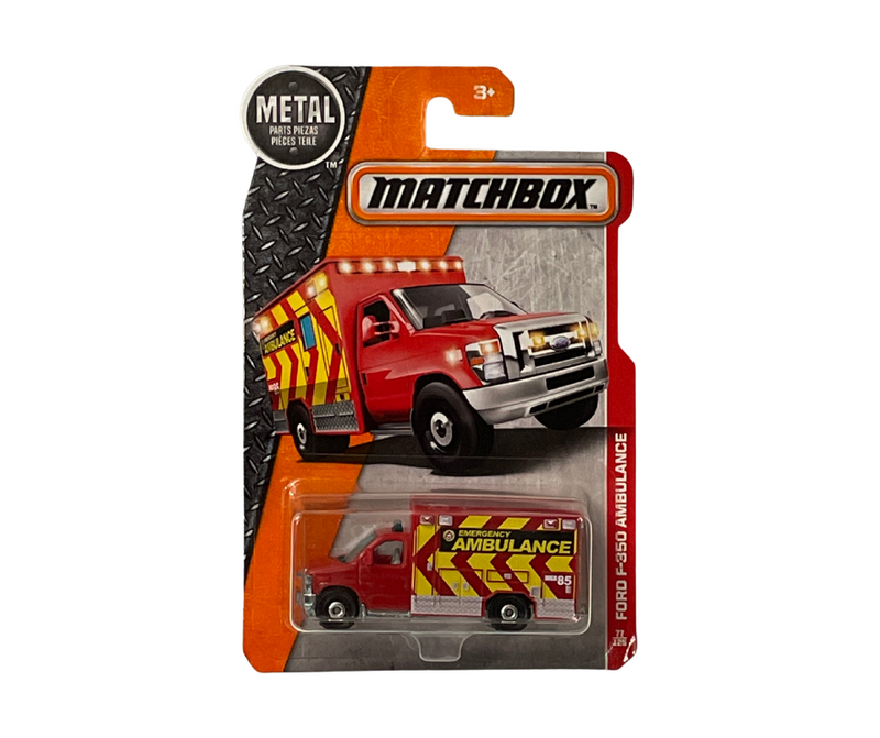 Matchbox 2016 Ford F-350 Ambulance