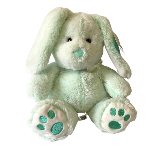 Easter 10.5" Mint Bunny Stuffed Plush Animal