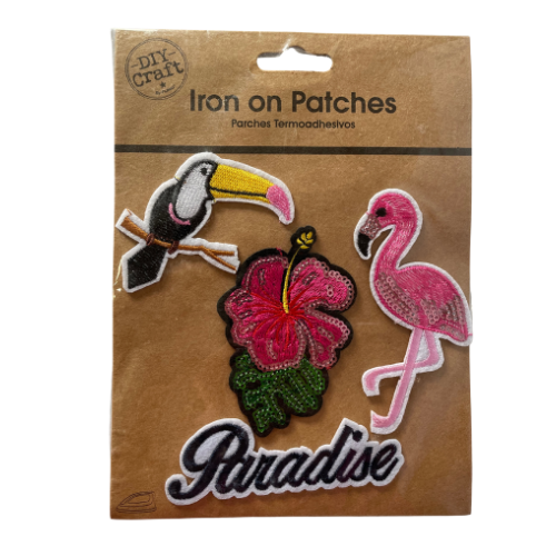 Tropical Iron On Patches CTF212