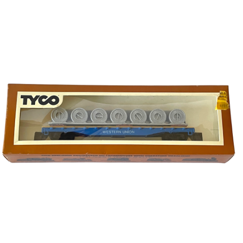 Tyco Western Union Cable Reel Car 335B HO Scale