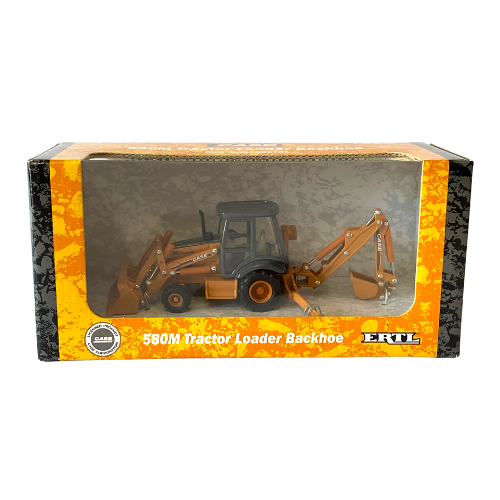 Ertl Case 580M Tractor Loader backhoe 1:50 scale 14155