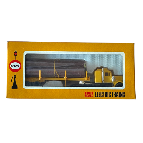 Cox Tractor & Trailer with 3 Logs 6222-6 HO Scale