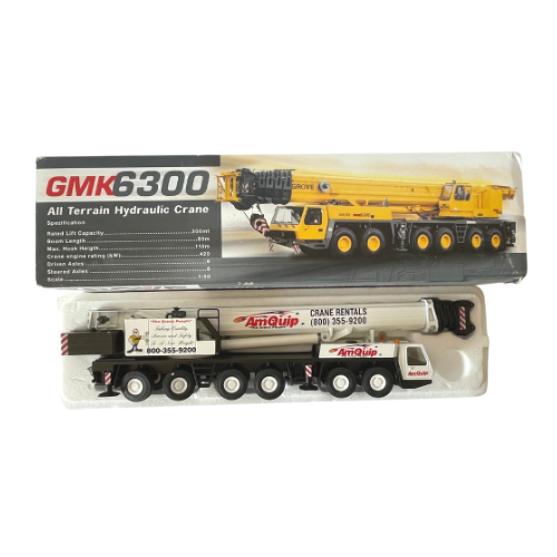 Conrad Grove GMK6300 All Terrain Hydraulic Crain All White 1:50 Scale 2091/01