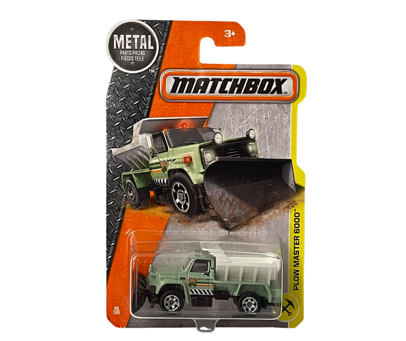 Matchbox 2016 Plow Master 6000, 36/125