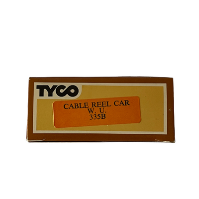 Tyco Western Union Cable Reel Car 335B HO Scale